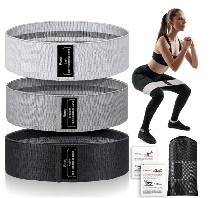 Silhouette™ Fabric Resistance Bands Set